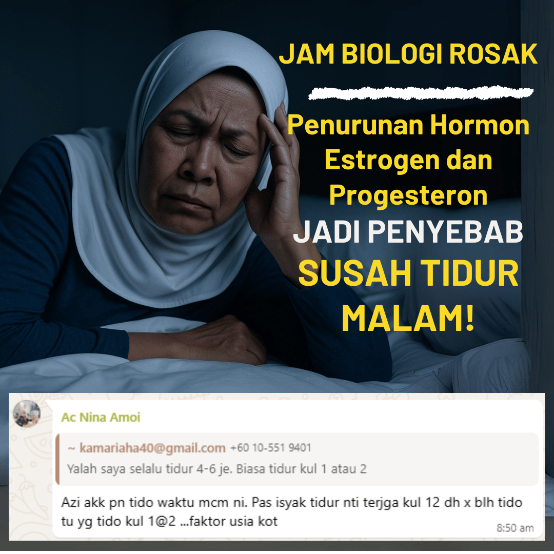 Kak Nina Susah Tidur Malam